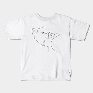 Lineart Lovers Kids T-Shirt